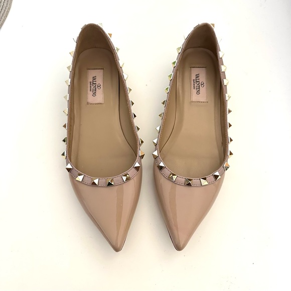 VALENTINO Rockstud Ballet Flats - Picture 3 of 16